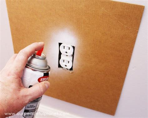 how to paint an electrical box|painting over electrical outlets.